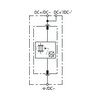 Villámáram-levezető DEHNsecure DC-hez 1 25kA-imp(10/350) 2.5kV 2M DSE M 1 242 DEHN