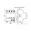 Villámáram-levezető kombi DEHNshield 3P T1+T2 TNC 230V/AC 4M DSH TNC 255 DEHN