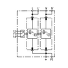 Villámáram-levezető kombi DEHNventil 2P T1+T2 TN 230V/AC 4M 50kA-imp(10/350) DV M TN 255 DEHN