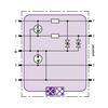 Villámáram-levezető kombinált BLITZDUCTOR XT LifeCheck-kel 31V/AC 45V/DC 20kA 9kA-imp(10/350) 56V-ér/föld 112V-ér/ér BXT ML2 BE S 36 DEHN
