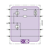 Villámáram-levezető kombinált BLITZDUCTOR XT LifeCheck-kel 4.2V/AC BXT ML2 BD HFS 5 DEHN
