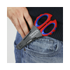 Villanyszerelő olló 56HRC-nemesacél max.6mm2-krimp övtokkal villanyszerelő fogazott-lap KNIPEX