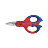 Villanyszerelő olló 56HRC kábelvágóval 56HRC-nemesacél övtokkal villanyszerelő 155mm KNIPEX