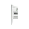 WiFi szobatermosztát LCD +APP (Tuya, Amazon, Google) napi/heti prog. komplett 5-45°C 1v 8A 250V süllyesztett fehér Q20 Wi-Fi QUANTRAX