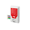 RF adó ZigBee 2,4GHz CR2032 4-be 3V DC/ süllyesztett IP54 YOKIS E4BP-UP URMET