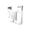 RF nyomógomb ZigBee 2,4GHz 1csat/1gomb IP54 CR2032 1csat. süllyesztett RF YOKIS TLM1-UP URMET