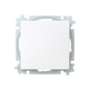 Zoni 101 1P kapcsoló fehér matt süllyesztett IP20 billentyűvel 3559T-A01345 500W ABB