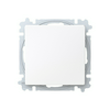Zoni 106 váltókapcsoló fehér matt süllyesztett IP20 billentyűvel 3559T-A06345 500W ABB