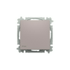 Zoni 107 Keresztváltó kapcsoló billentyűvel IP44  bézs