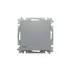Zoni 107 Keresztváltó kapcsoló billentyűvel IP44  szürke
