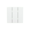 Zoni Billentyűfedél 3 sarkú kapcsoló  fehér matt