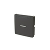 Zoni Fedlap kártyakapcsolóhoz  fekete matt