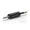 Zsugorcső 0,6/1kV fekete gyantás 16mm/ 5mm-átmérő 1m 3:1-zsugor MWTM-16/5-1000/S TE Connectivity