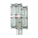 1/3F csoportos mérőhely 4x(M63A+V32A/H63A)+M63A f.kábel +tűz.kapc +5x12M 5 HCS441+1+MF Hensel