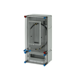 1/3F mérőszekrény EON +1x12modul alul 1-szintes 1-mérőhely 1M 1 szerelőlappal HB3012A-E Hensel