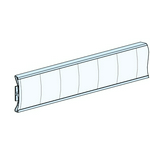 Öntapadó címketartó (12db) műanyag 650mmx 24mm  öntapadós Prisma G/P Schneider
