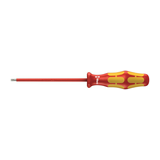 Csavarhúzó piros-sárga 3mm x 0.5mm x 100mm-penge 1000V szigetelt egyenes 160 i VDE WERA