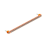 EPH-sín BigBar szigetelt réz fix 40mm x 5mm x 733.5mm csak kapocs 1802 20 CU OBO-BETTERMANN