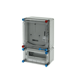 1F mérőszekrény EON +1x12modul alul 1-szintes 1-mérőhely 1M 1 szerelőlappal HB1012A-E Hensel