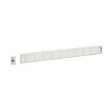 Homloklap rácsos szellőzőhöz 500mm-sz 50mm-ma 1M porszórt acél Prisma G Schneider