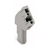 1vezetékes anyacsatlakozó 3P 32A 500V termoplaszt 0.08-4mm2/sokerű 0.08-4mm2/tömör szürke WAGO