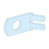 Segédfeszültség M10 Faston-ikercsatlakozó (20db) 17.5mm-sz 9.5mm-ma 0.84mm-mé Prisma P Schneider
