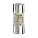 Hengeres biztosítóbetét gL/gG 22x58mm 100A 500V AC/DC kerámia Lexic LEGRAND