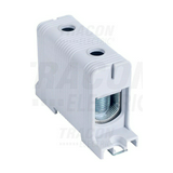 Fővezetéki leágazókapocs 320A/400VAC 1x2x35-150mm2 Al/Cu szürke 1P 150mm2 TRACON
