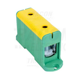 Fővezetéki leágazókapocs 425A/400VAC 1x2x35-150mm2 Al/Cu zöld/sárga 1P 240mm2 TRACON