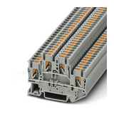Átmenő sorkapocs TS35 2-szintes 22A 0.14-2.5mm2 szürke rugószorításos PTTB 2,5 PHOENIX CONTACT