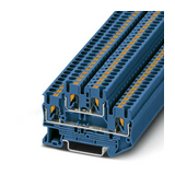 Átmenő sorkapocs TS35 2-szintes 22A 0.14-2.5mm2 kék rugószorításos PTTB 2,5 BU PHOENIX CONTACT