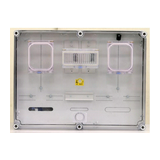 3F mérőmodul csoportos M63A V32A alacsony fedél+szellőző 1 1M PVT 6045 Á-V Fm-CS-U Csatári Plast