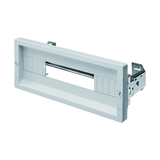 Beépítőkészlet maszkos 28M 46Q-szekrényhez 149mm x 20mm 538mm x szerelősínnel 46QP/QM/QX GEWISS