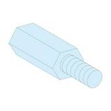 Távtartó hatlapú M5x55mm (4db) 55mm-ma Prisma G/P Schneider