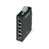 Ipari switch DIN sín Ethernet 5x10/100Mbps RJ45 port IP30 Eco WAGO