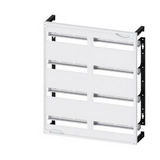 Beépítőkészlet REG R15 600mmx 500mmx 8-kalapsín 12-modul/sín kivágottfedlél ALPHA 400/630 SIEMENS