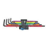 Torx kulcskészlet 9darabos TX8-TX40 többszínű  967/9 TX XL Multicolour HF 1 WERA