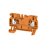 Átmenő sorkapocs TS35 1-szint 2-poz 0.5-2.5mm2/érvéghüvely 24A narancs A2C 2.5 OR Weidmüller