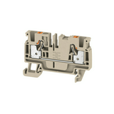 TS35 1-szintes 32A 0.5-4mm2 bézs dugaszolós A2C 4 Weidmüller