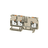 TS35 1-szintes 41A 0.5-6mm2 bézs dugaszolós A3C 6 Weidmüller