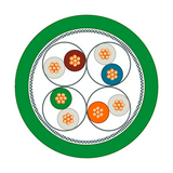 Adatátviteli patch kábel ipari Ethernet FC TP 2m 8x hajlékony érpár SIMATIC SIEMENS