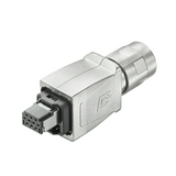 Adatcsatlakozó hibrid PROFINET dugó Cat5 árnyékolt krimpelt IE-PS-V14M-HYB-10P Weidmüller