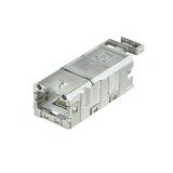 Adatcsatlakozó moduláris RJ45 8(8) Cat6A(IEC) árnyékolt IE-BI-RJ45-FJ-B Weidmüller