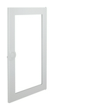 Ajtó átlátszó acél IP00 285mmx 495mmx Volta Hager