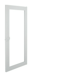 Ajtó átlátszó acél IP00 285mmx 620mmx Volta Hager