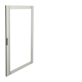 Ajtó átlátszó fehér lakkozott IP55 885mmx 1710mmx Quadro5 Hager