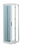 Ajtó átlátszó szürke porszórt acél IP55 1725mmx 610mmx Venezia Hager