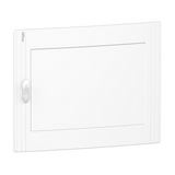 Ajtó teli 1x24modul porszórt acél fehér IP40 550mm-sz 300mm-ma Pragma Schneider