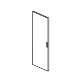 Ajtó teli domború lakkozott acél IP40 1800mm-sz 725mm-ma XL3 4000 LEGRAND