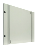 Ajtó teli fehér porszórt acél IP55 700mmx 660mmx Quadro5 Hager